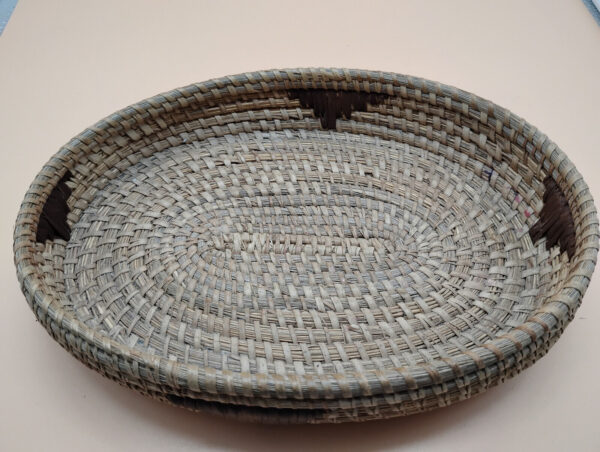 Vintage Native American Indian Hand Woven Tight Weave 9x6" Basket Boho Decor