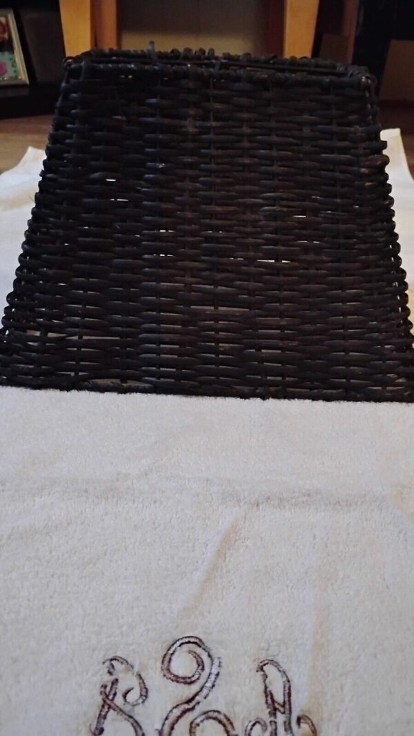 Vintage Natural Wicker Lamp Shades Boho