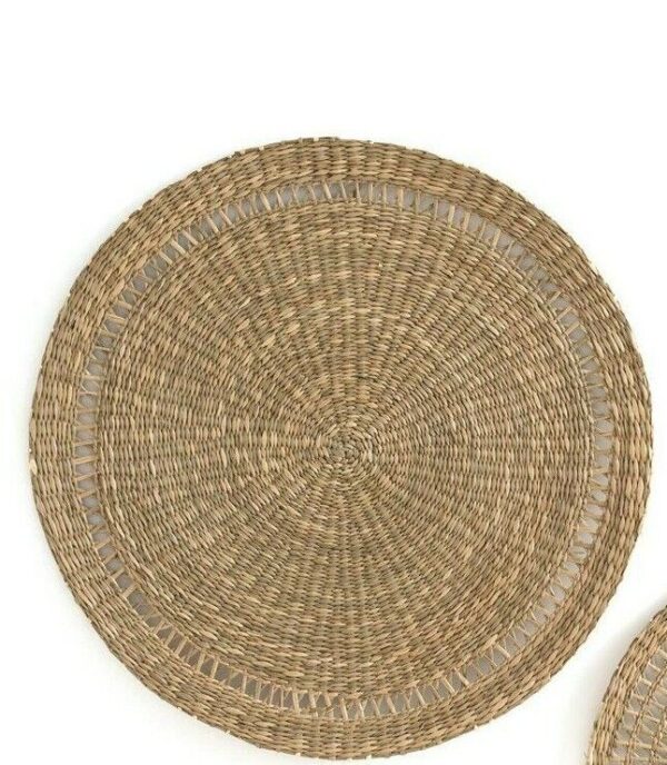 Wall Basket Wicket Galery Wall SetX3 Boho Ethnic Decor Basket Indoor - Outdoor - Image 4