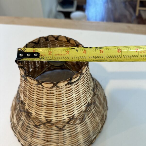 wicker lamp shade - Image 2