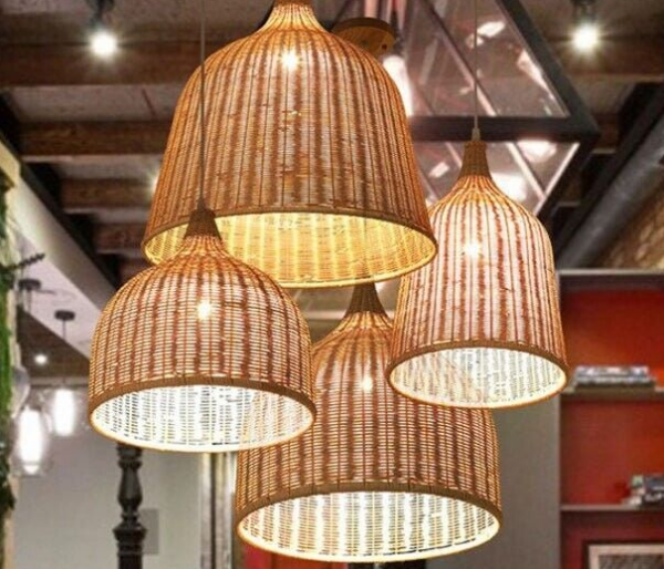 Wicker Pendant lamp, Lampshade, Rattan lampshade, Rattan pendant lamp UA - Image 4