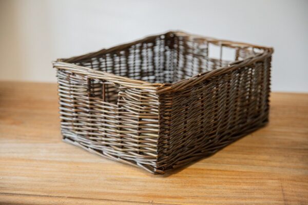 Wicker Storage Basket Log Baskets - Forest Brown- Available in 4 sizes - Image 3