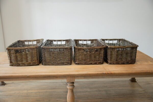 Wicker Storage Basket Log Baskets - Forest Brown- Available in 4 sizes - Image 5