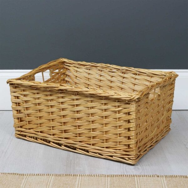 Wicker Storage Baskets Kitchen Drawer Style