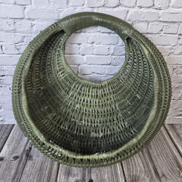 Wicker Woven Hanging Wall Pocket Boho Decor 17” High