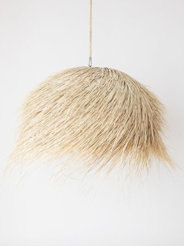 Woven Rattan Lampshade Morocco Wicker lampshade Suspension ball in fiber of palm