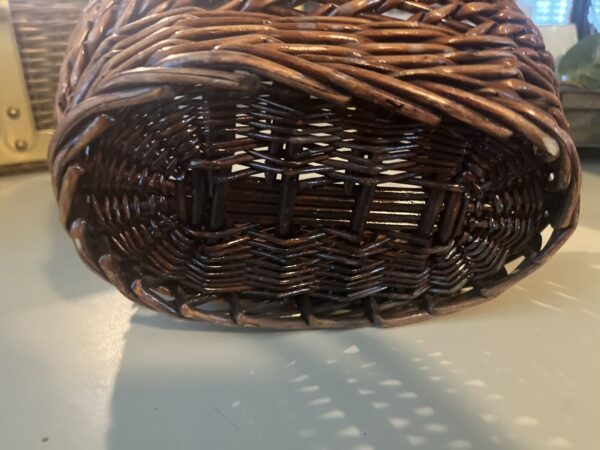 Woven Wicker Basket No Flaws - Image 4