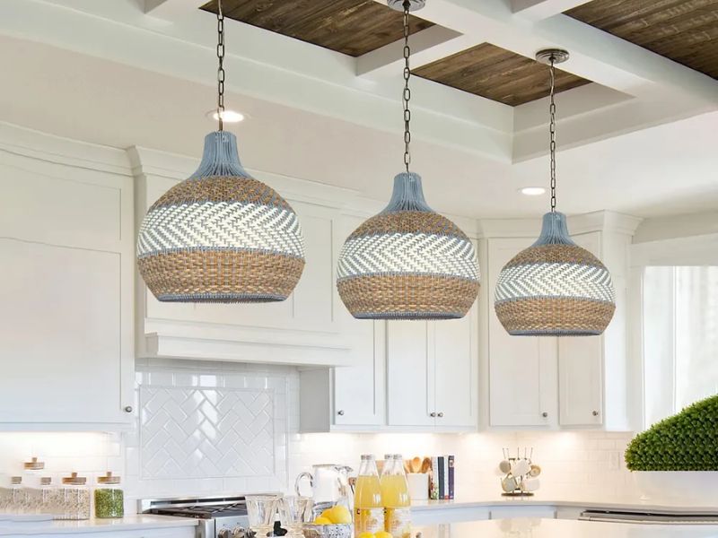 Rattan Pendant Light for Retail Stores