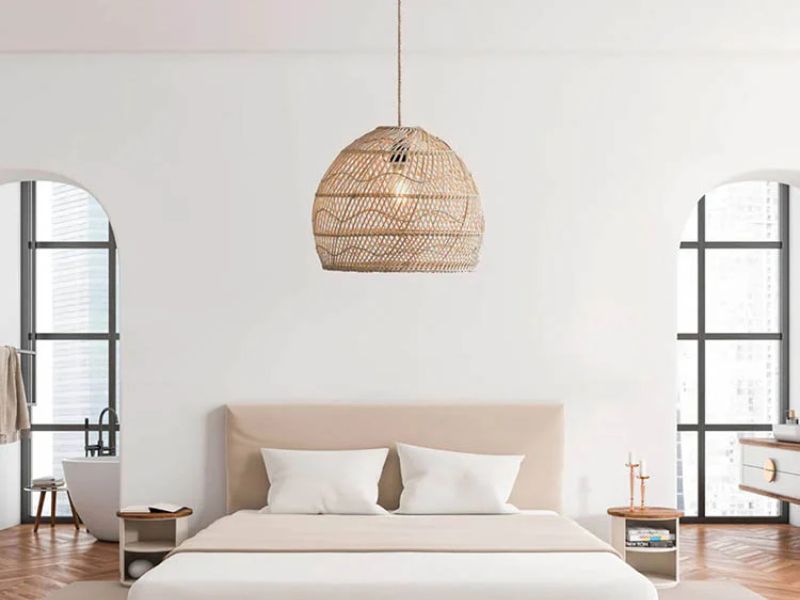 Choosing the perfect bedroom rattan pendant light can add a touch of natural beauty and warmth