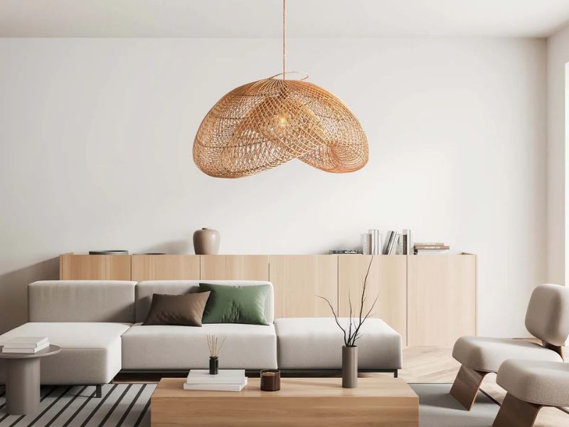 Before buying a rattan pendant light, you need to consider its suitability