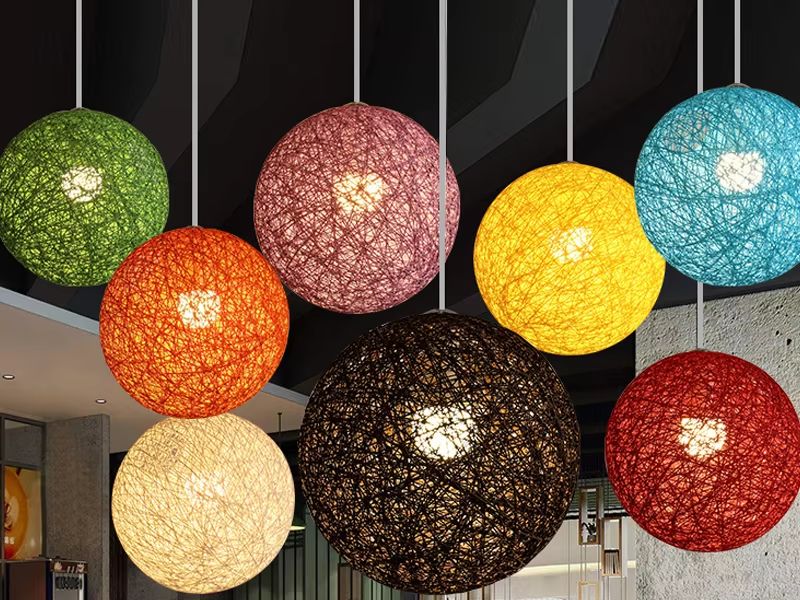  India is a cheap large rattan pendant light supplier, but it has limited designs