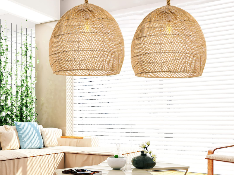 Cheap Rattan Pendant Light -  Natural Woven Rattan Pendant Light