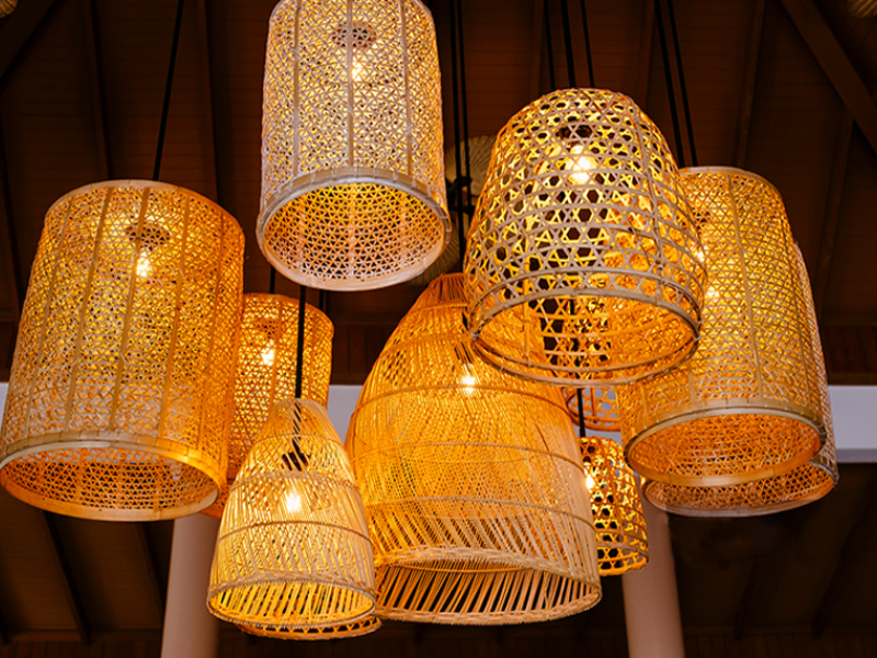  China large rattan pendant light quotes are extremely diverse