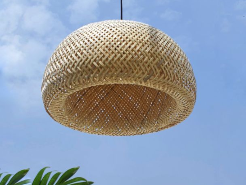 Choose coastal rattan pendant lights based on the design features of the project