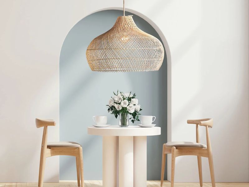 Large rattan pendant lights tend to be more expensive