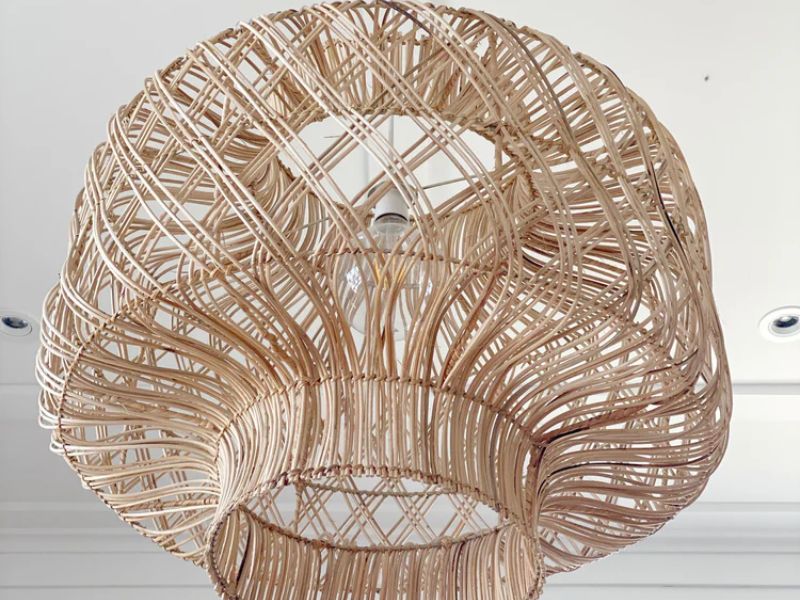 Lulu Rattan Pendant Light