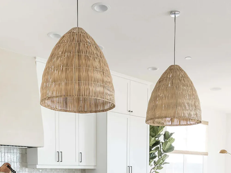 Boho Chic Bell-Shaped Pendant Light