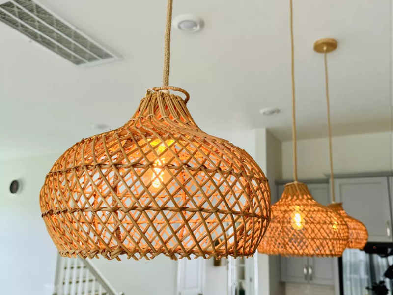 Kloe Rattan Pendant Light