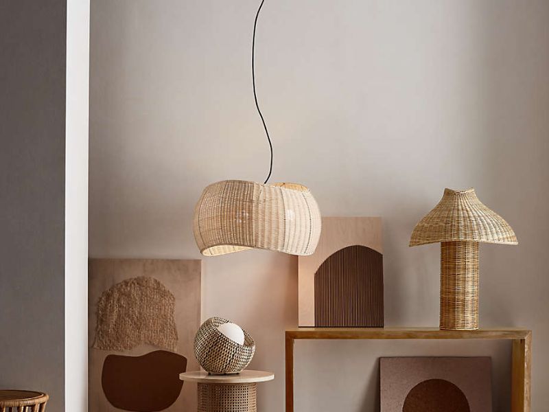 Althea Rattan Pendant Light