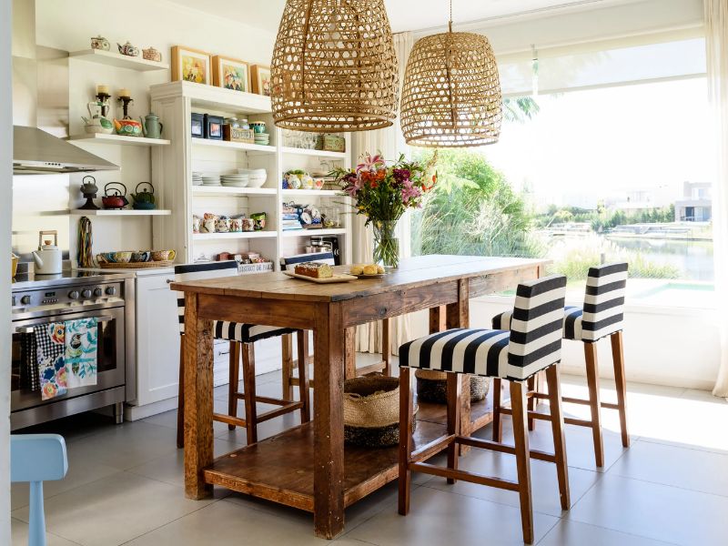 Best rattan pendant light for small dining space