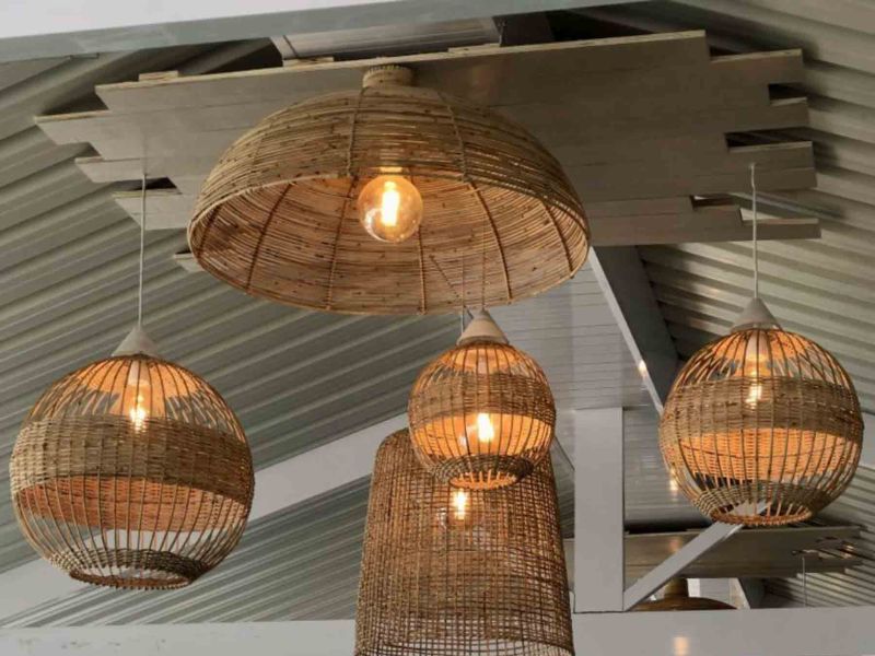 Rattan pendant light Singapore offers many design advantages