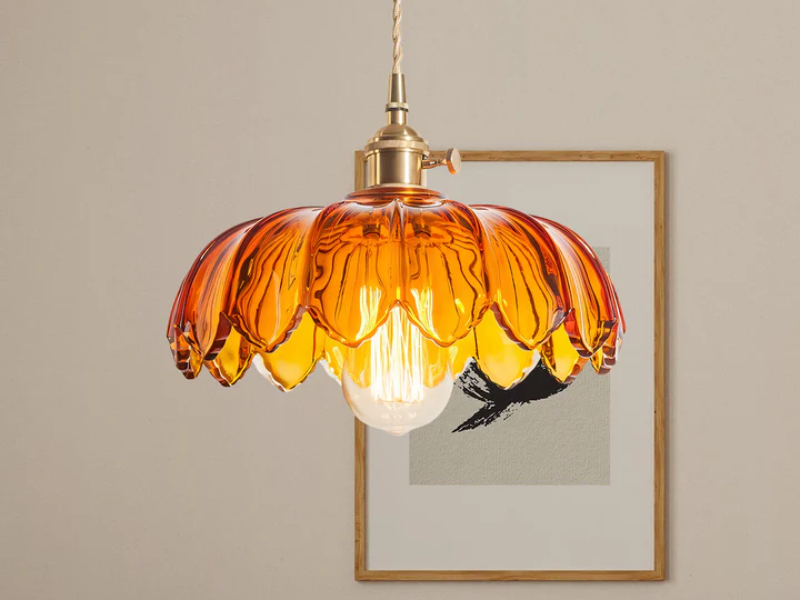 Colorful Petal Pendant Light