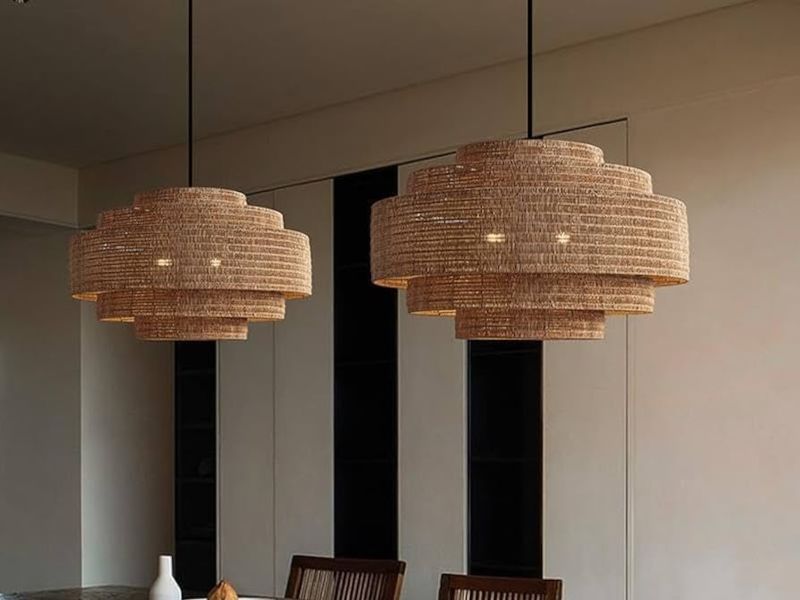 Modern Minimalist Tiered Pendant Light