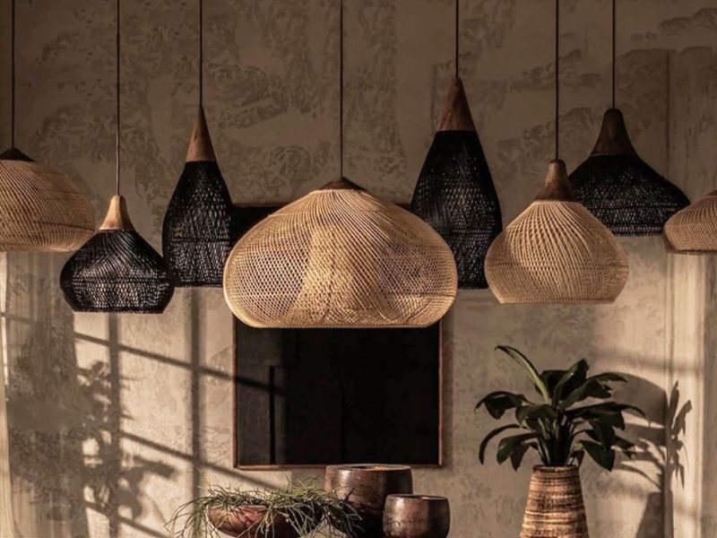 Vintage rattan pendant lights are a statement piece that brings both beauty and functionality to any space