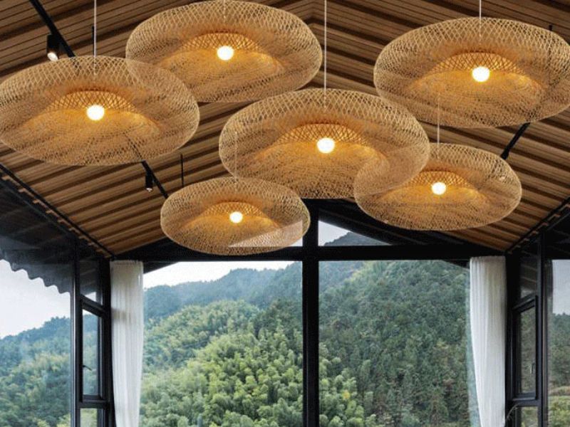 Wave rattan pendant lights offer many benefits, making them an ideal lighting choice for various interior styles